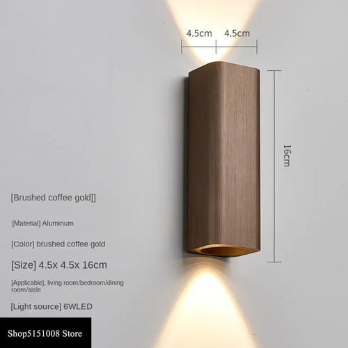 applique murale led modernes pour éclairage de fond intérieur - vue 15 sur 15