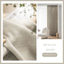 Rideau leger semi occultant style moderne minimaliste sur mesure
