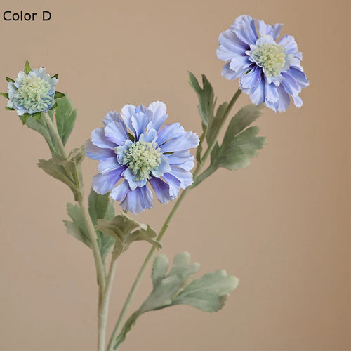 roues de flocage artificielles chrysanthème décoration florale en soie - vue 8 sur 9