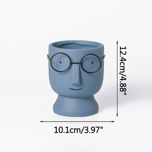 pot à fleurs en céramique mignon design nordique intérieur - vue 18 sur 22
