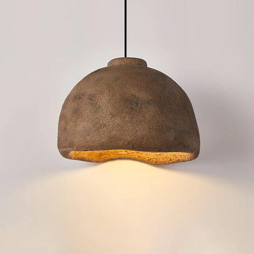 Nordique wabi-sabi vent suspension LED lumières lustre Restaurant Bar Loft salle à manger décor à la maison chambre chevet suspension luminaire