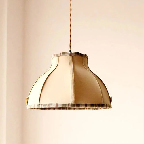 suspension en tissu fait main style rétro français nordique japonais