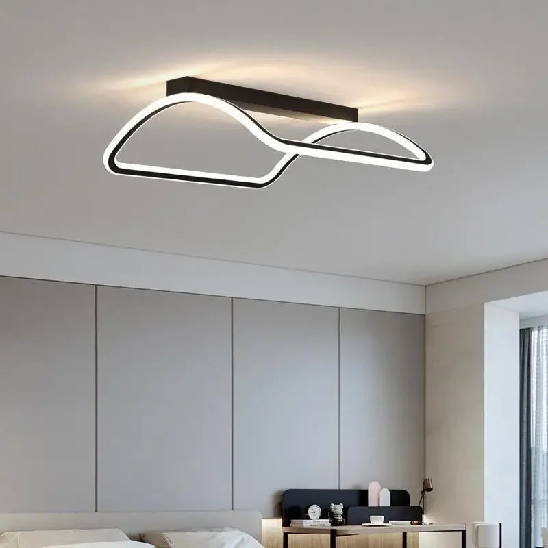 lustre moderne à leds pour intérieur décoratif - vue 4 sur 18