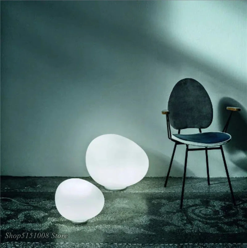 lampe de bureau moderne en verre design créatif décoratif nordique - vue 4 sur 6
