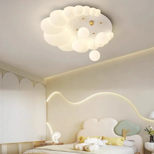 plafonnier romantique à bulles pour chambre d'enfant moderne - vue 2 sur 10