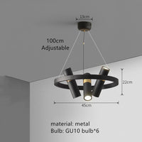 lustre led moderne design industriel pour décoration intérieure