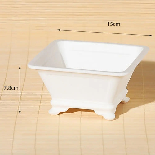 pots de fleurs en argile pour jardinage et bonsaï créatifs - vue 3 sur 12
