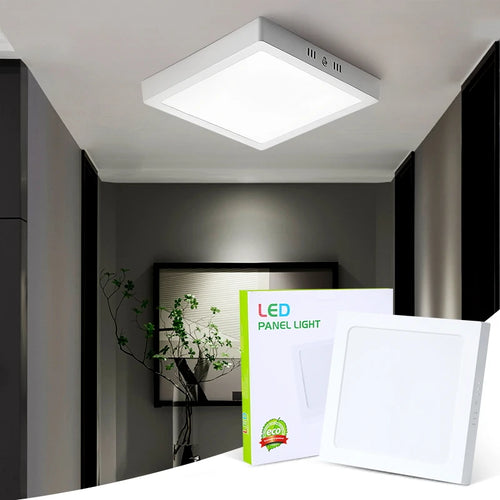 plafonnier led moderne décoratif avec éclairage rgb - vue 2 sur 17
