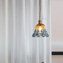 suspension en verre appliques chevet lumière suspendue