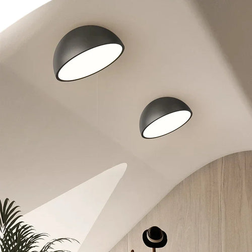plafonnier moderne rond nordique à gradation pour décoration intérieure - vue 5 sur 14