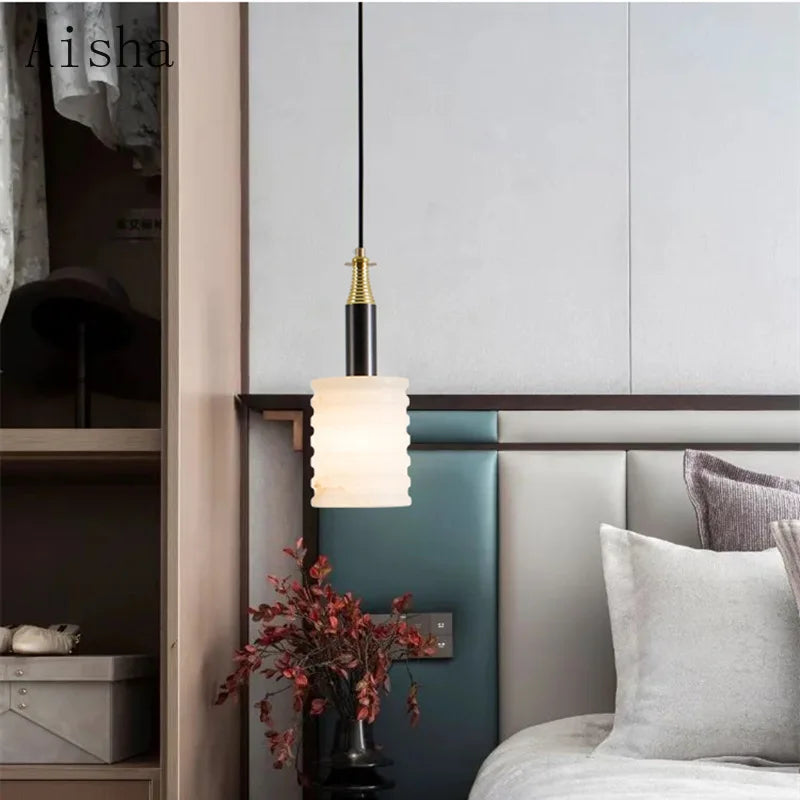 suspension en marbre design nordique pour intérieur élégant - vue 9 sur 8