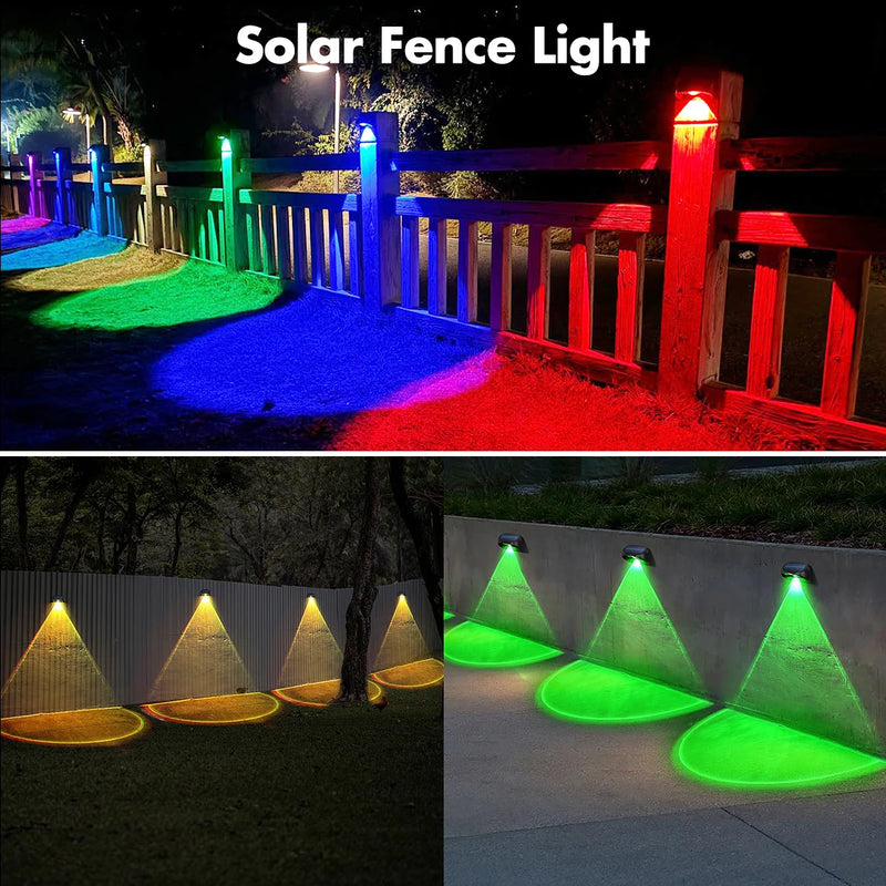 lampes solaires étanches pour éclairage extérieur crépuscule à aube