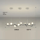 suspension led artistique à intensité variable design moderne