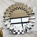 miroirs ronds décoratifs autocollants pour décoration et maquillage