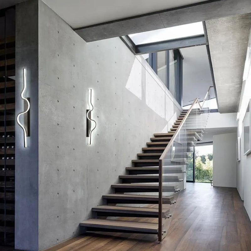 Applique murale LED aluminium intérieur simple maison