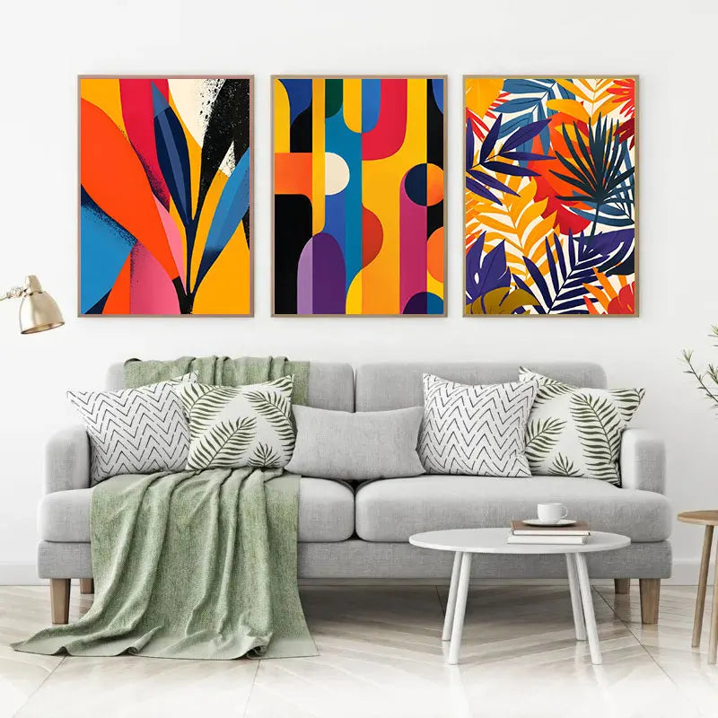 peinture abstraite décorative pour une ambiance esthétique moderne