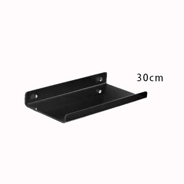 étagère murale flottante en acrylique transparent pour rangement organisé - vue 39 sur 57