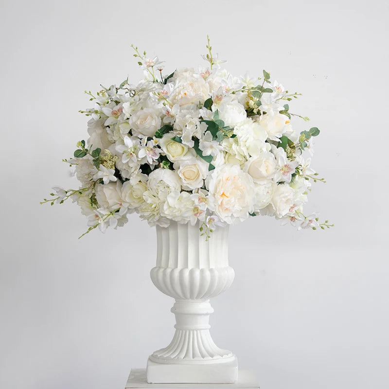 boules de fleurs artificielles en soie pour décoration de mariage et photo - vue 10 sur 22