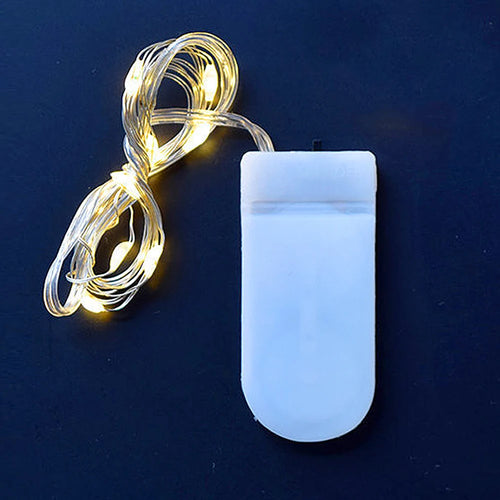 guirlande lumineuse led en fil de cuivre pour fêtes et Noël - vue 3 sur 11