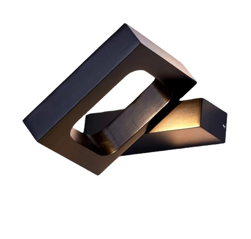 Modern Minimalist LED Wall Lamps, Aluminum Lighting, Home Decoration, Bedroom, Living Room, Aisle, Corridor, Lights - vue 5 sur 8