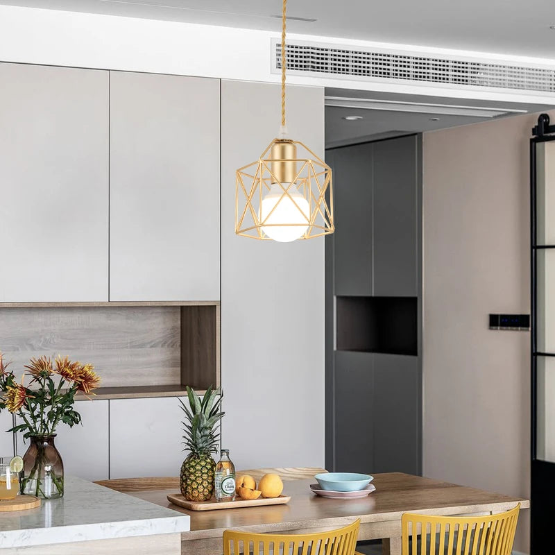 suspension moderne en fer pour décoration intérieure élégante - vue 3 sur 6