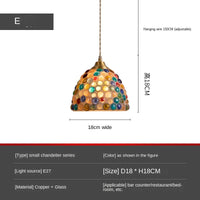 suspension en coquillage style nordique pour intérieur créatif