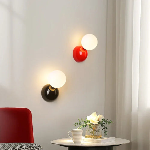 LED Applique Moderne Crème Cucurbit Flare Lumière Pour Chambre Chevet Salon Couloir Escalier Allée Balcon Décorations pour La Maison