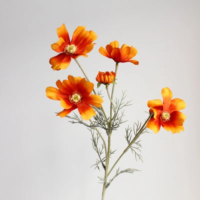 fleur artificielle marguerite blanche pour décorations et cadeaux - vue 24 sur 24