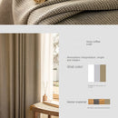 Rideau occultant moderne minimaliste pour salon et chambre
