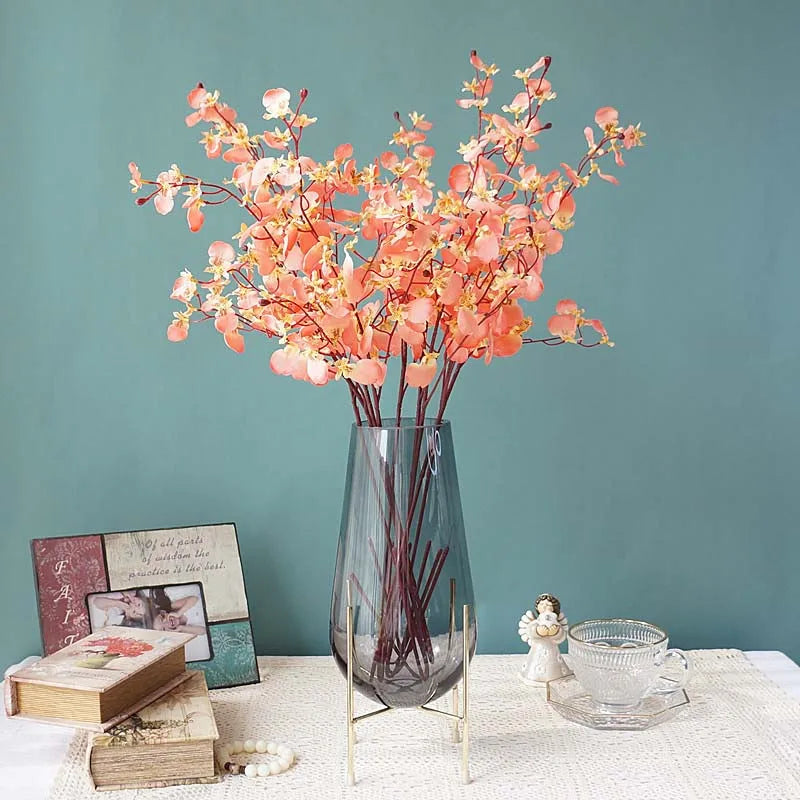décoration orchidée papillon artificielle pour mariage et occasions festives - vue 4 sur 14