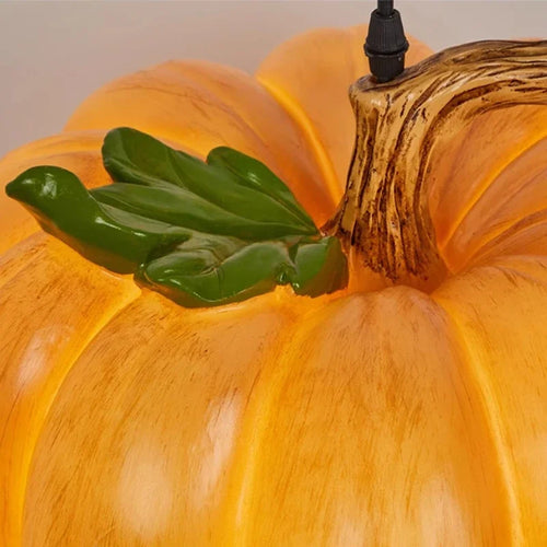 lustre rétro en forme de citrouille pour décoration d'Halloween - vue 6 sur 8
