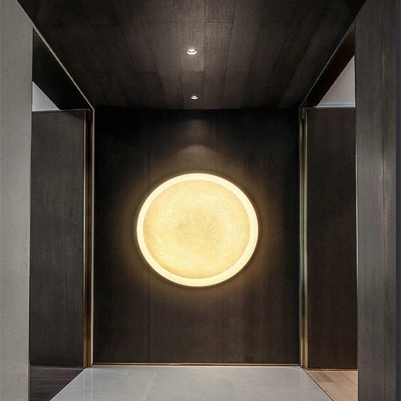 plafonnier en acrylique tricolor led design moderne élégant - vue 4 sur 9