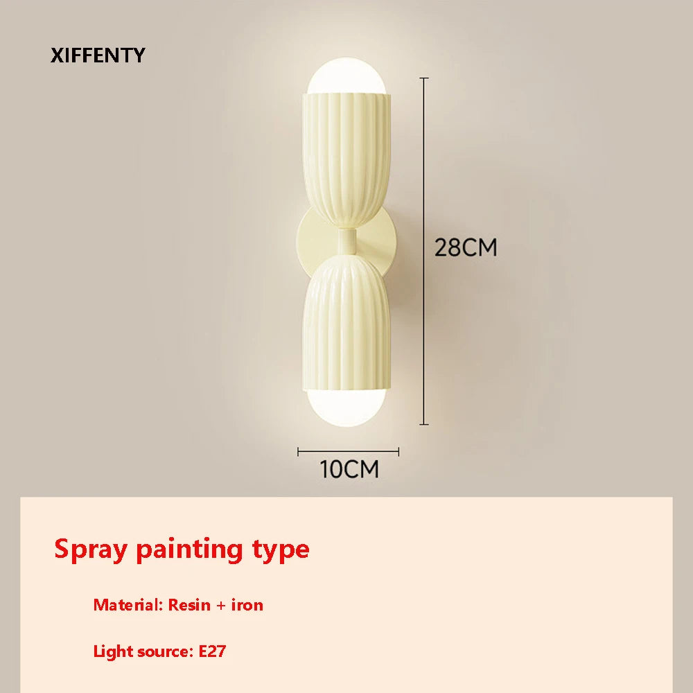 applique murale led double tête pour décoration intérieure - vue 7 sur 7