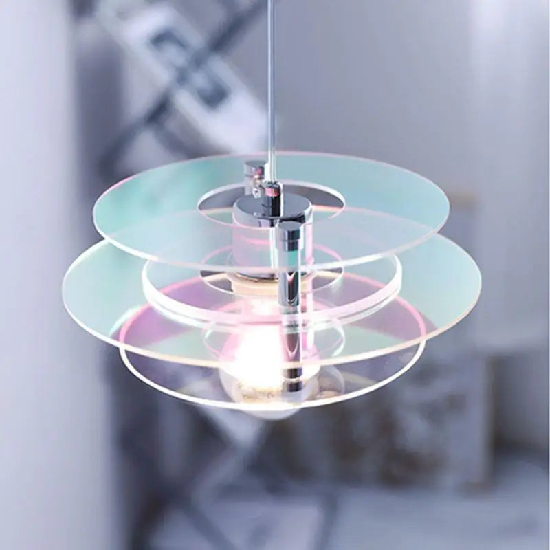 Suspension LED en acrylique à tête unique - vue 5 sur 20