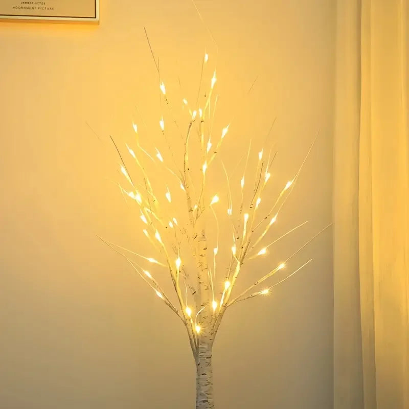 Lampe à poser bonsaï arbre lumière 24 perles à LED