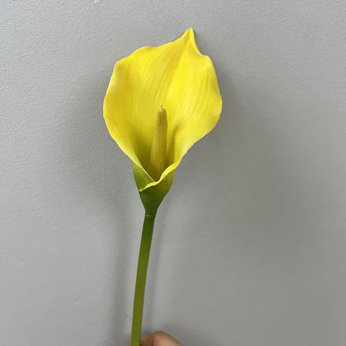 lot de 4 lys calla artificiels pour décoration de mariage - vue 10 sur 11