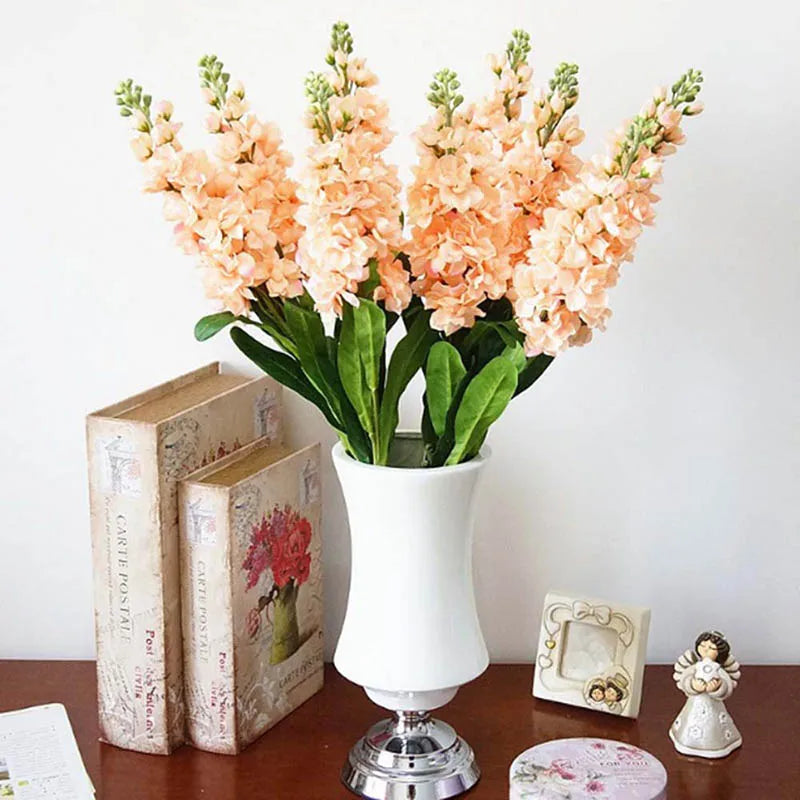 fleurs artificielles en soie pour mariage et décoration festive - vue 3 sur 12