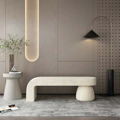 tabourets à langer en laine d'agneau pour un intérieur élégant - vue 15 sur 33