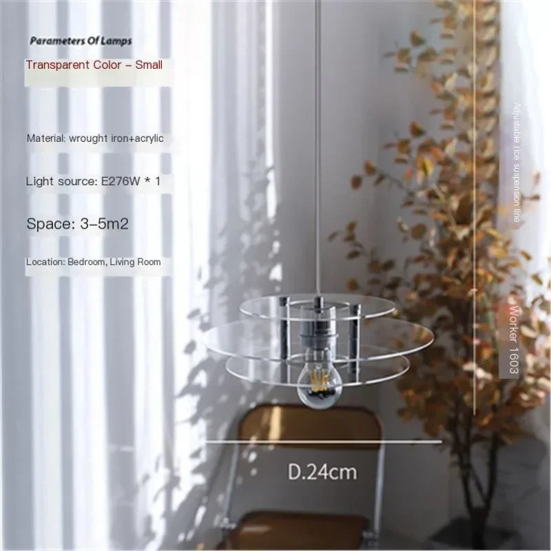 lustre arc-en-ciel soucoupe volante déco rétro pour bar ou restaurant