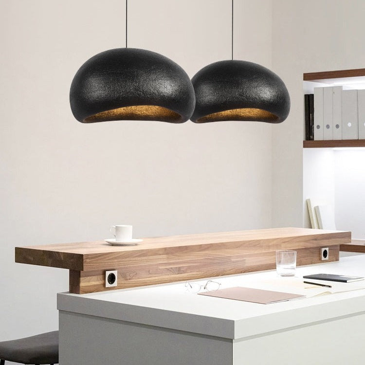 pendant light design with lampshade curved Akane