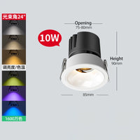 spot intelligent encastrable rond xiaomi mijia led rgb tuya zigbee