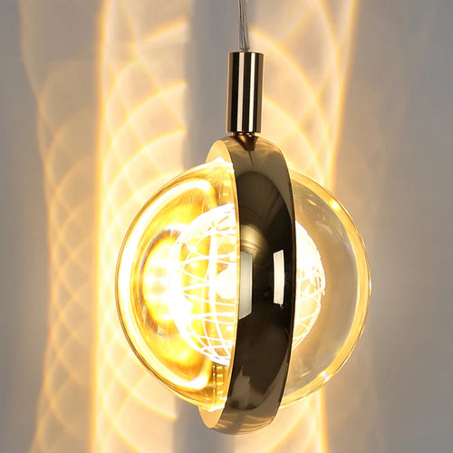 suspension en cristal de luxe pour décoration moderne intérieure - vue 6 sur 10