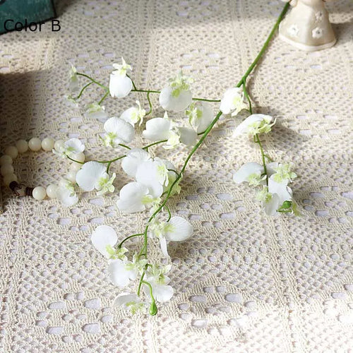 décoration orchidée papillon artificielle pour mariage et occasions festives - vue 12 sur 14