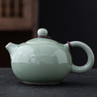 Théière céramique ge yao craquelé style xishi