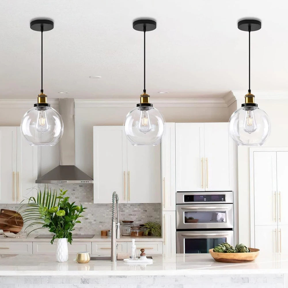 suspension moderne en verre pour décoration intérieure élégante - vue 10 sur 12