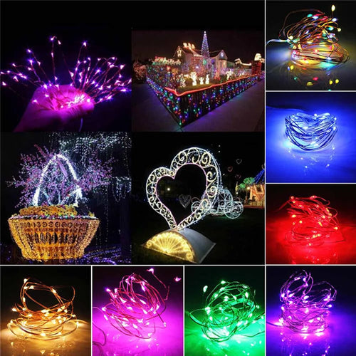 guirlande lumineuse led usb étanche décoration de fête Noël mariage - vue 6 sur 14