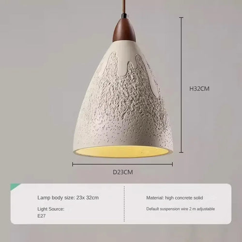 lustre moderne en bois et marbre pour intérieur élégant - vue 10 sur 14