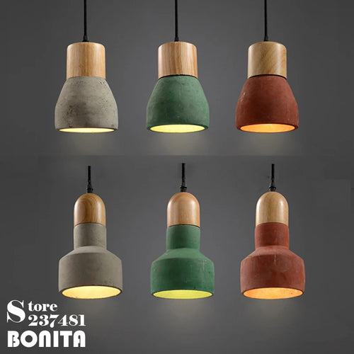 suspension en ciment style campagnard américain pour décoration intérieure - vue 3 sur 13