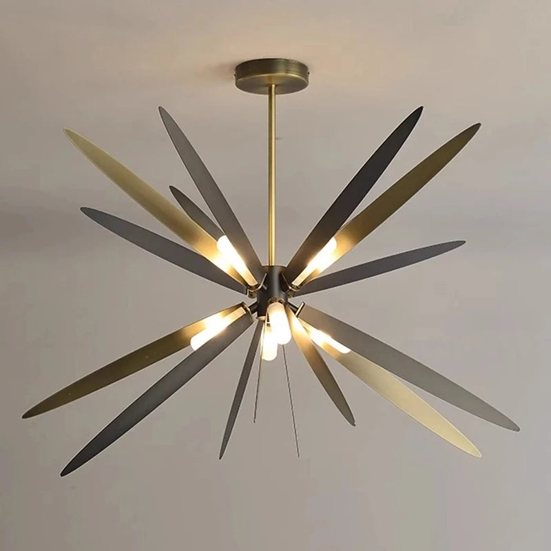 lustre led suspendu décoratif pour éclairage intérieur moderne - vue 5 sur 7