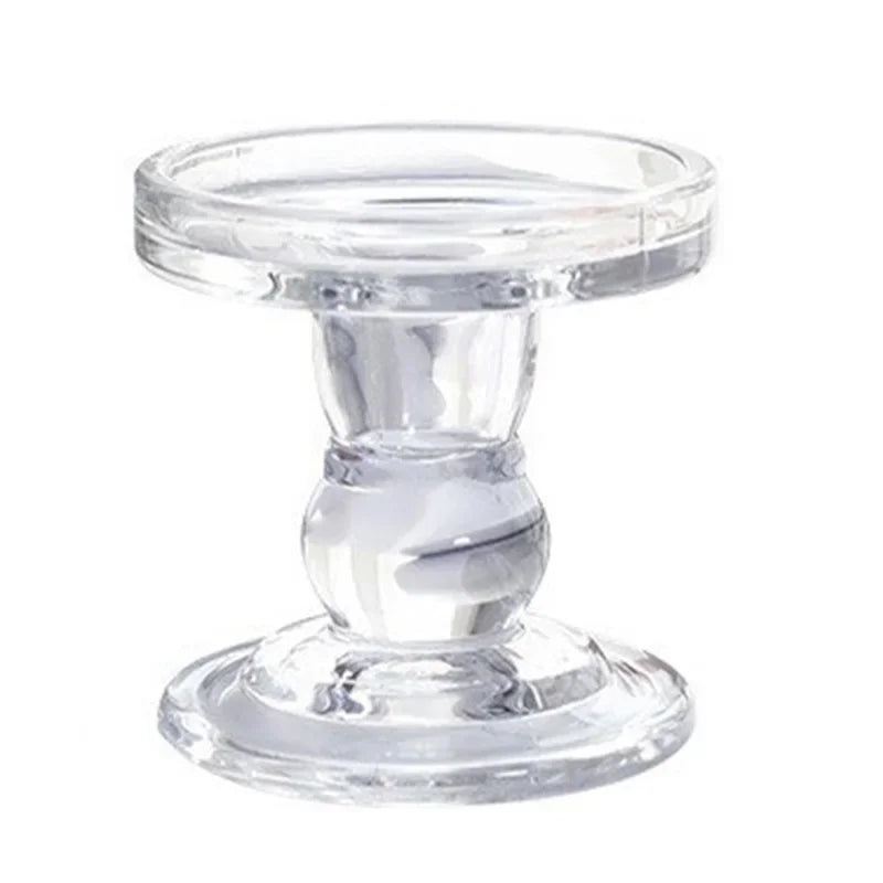 bougeoir en verre pour bougie chauffe-plat décoratif outdoor - vue 11 sur 24